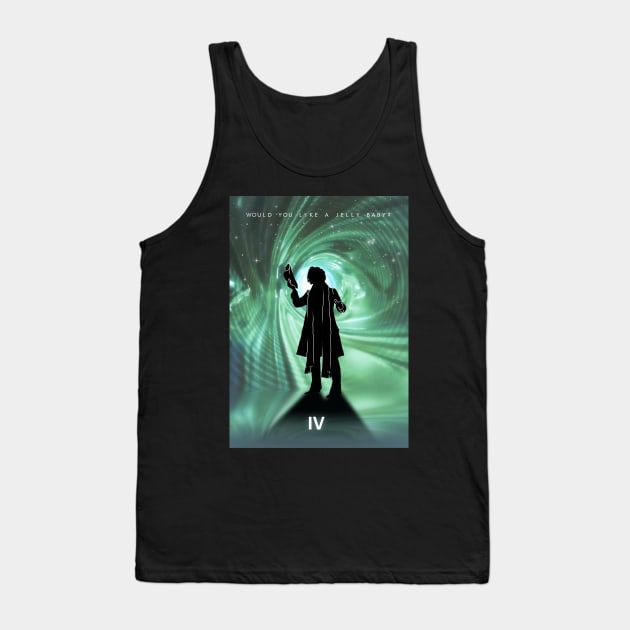 The Fourth Doctor Who Tank Top by Rykker78 Artworks